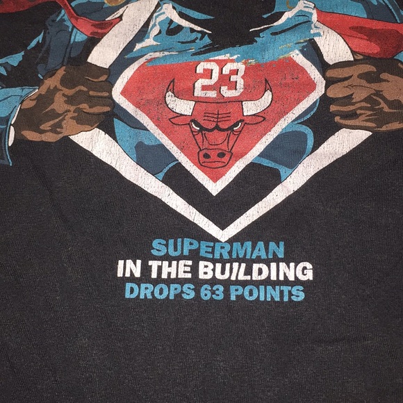 men’s larry bird Michael jordan t-shirt size 3XL - Picture 3 of 6